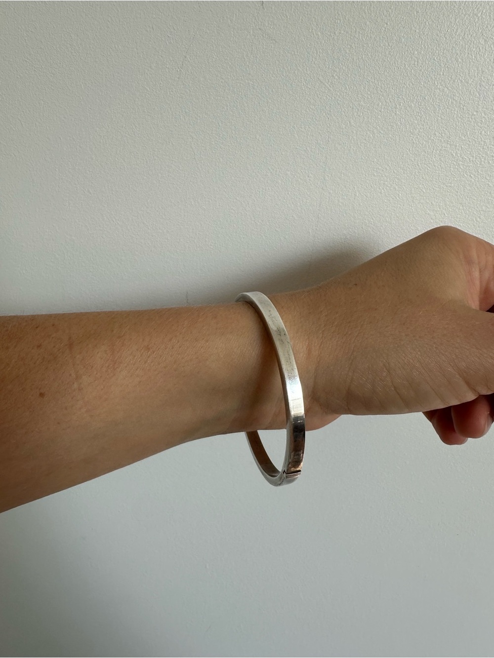 Classic Silver-Tone Women's Cuff Bracelet